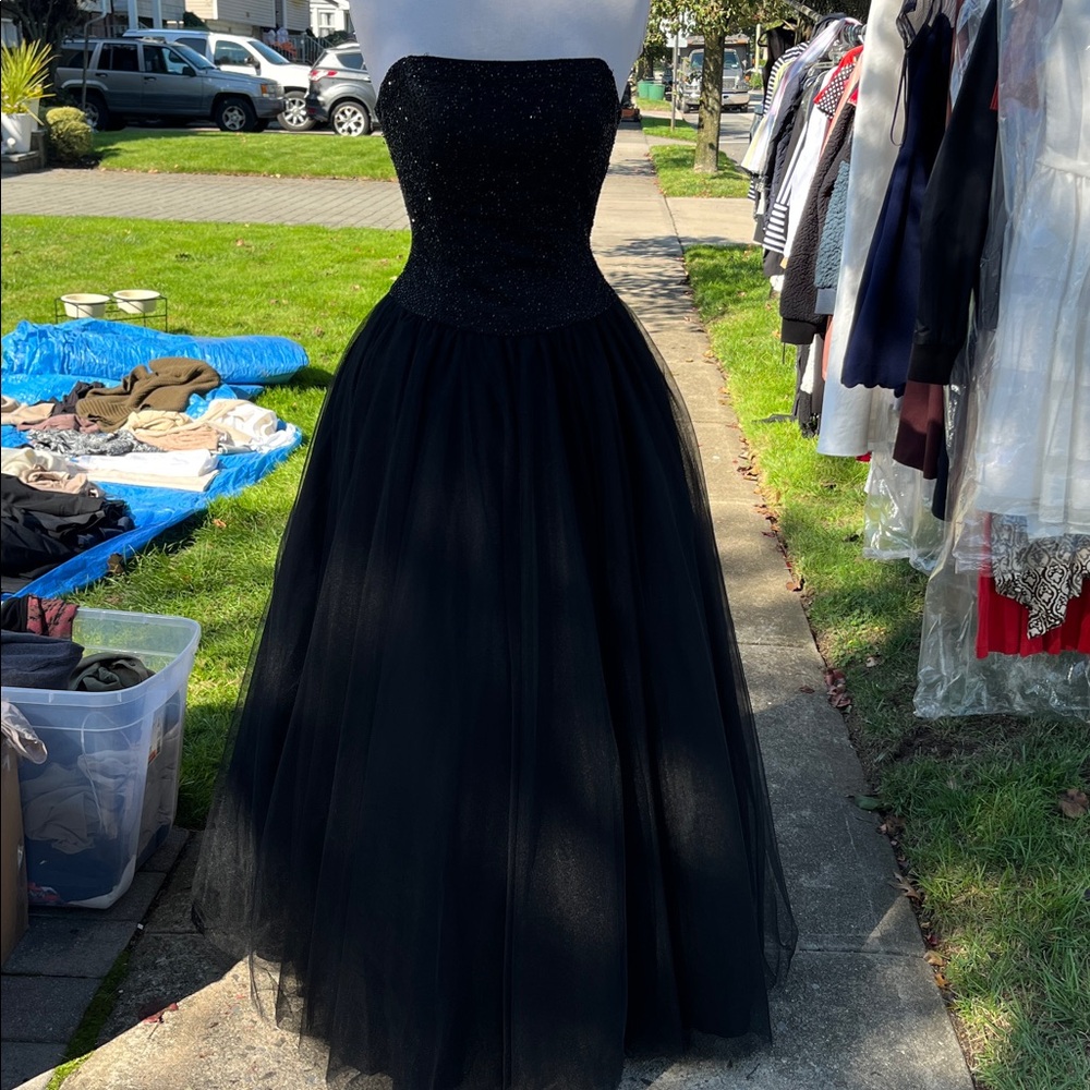 Jovani Black Formal Gown